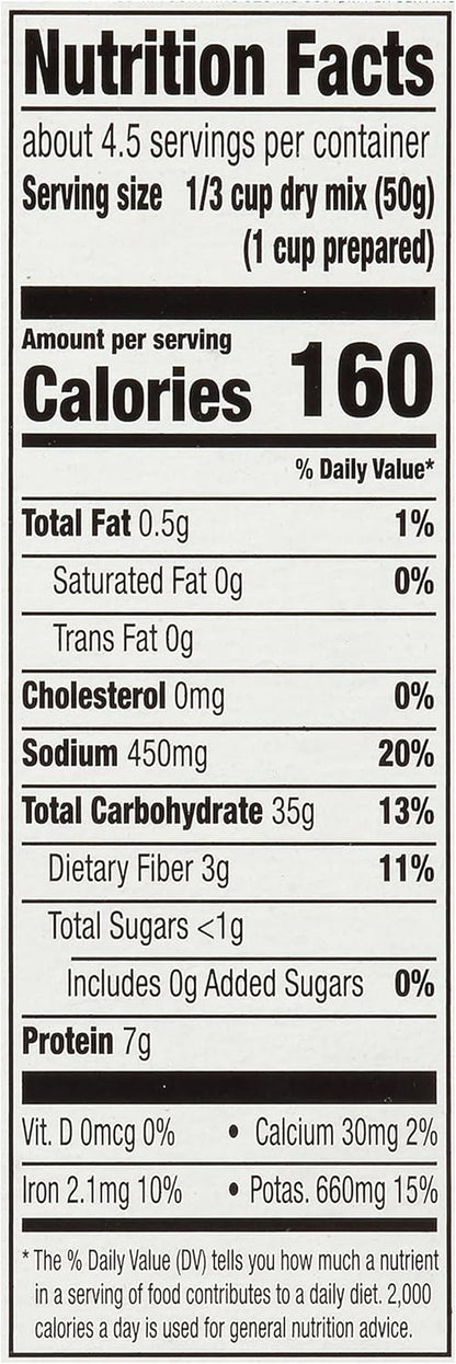 Zatarain'S Reduced Sodium Red Beans & Rice Mix, 8 Oz