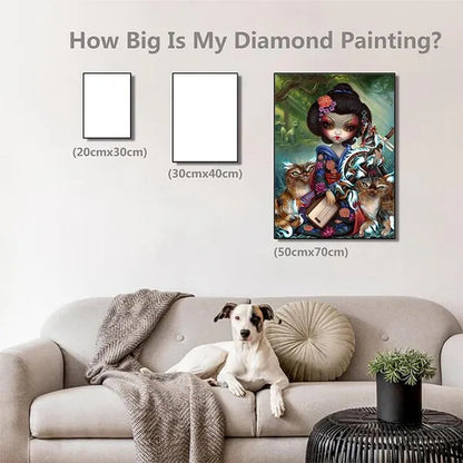 Diamond Painting Kits for Adults, DIY Full Round Drill Diamond Art  Diamond Painting By Numbers Kits Arts and Crafts for Home Wall Decor