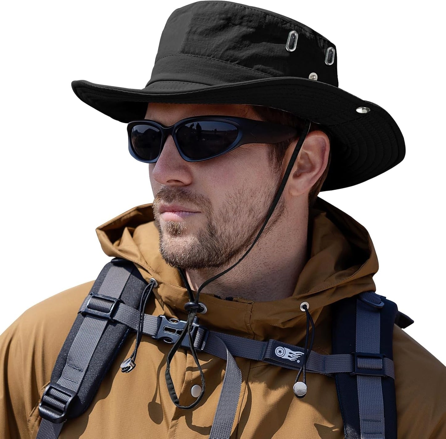 Sun Hats for Men Women Wide Brim Boonie Hat UPF 50+ Bucket Hats Hiking Fishing Outdoor Summer Safari UV Protection Hat