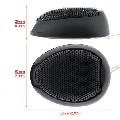 Universal 2Pcs 1000W TW-106 High Efficiency Mini Dome Tweeter Speakers for Car Audio System