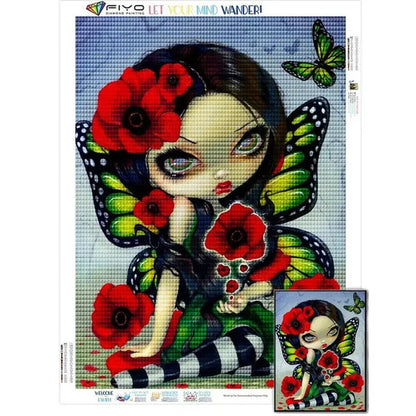 Diamond Painting Kits for Adults, DIY Full Round Drill Diamond Art  Diamond Painting By Numbers Kits Arts and Crafts for Home Wall Decor