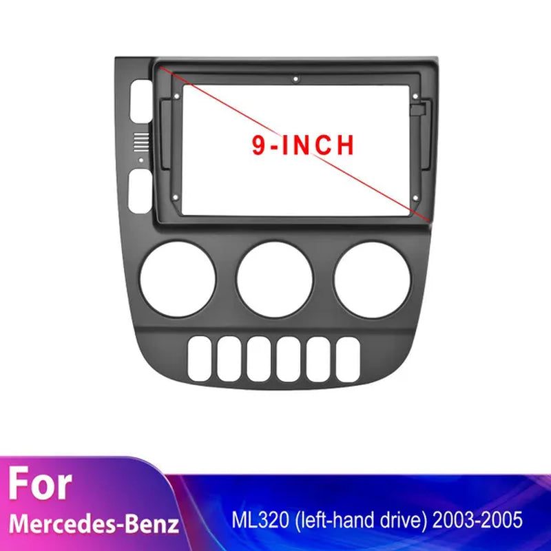 HIKITY NEW [Android 11 & 2+32G] 9" Autoradio for Mercedes-Benz ML320 2003-2005 2 Din Android 11 GPS Navigation Car Audio Radio Stereo