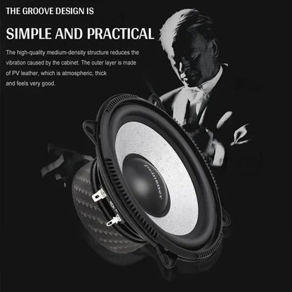 5 Inch 150W Car Component Speaker System 13Cm Vehicle Door Auto Audio Stereo Speakers Set Hifi with Tweeter Crossover