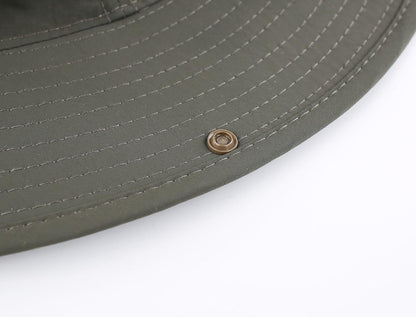 Wide Brim Sun Hat for Men Breathable Cowboy Boonie Hat UPF 50+ Sun Protection Bucket Hat for Fishing Hiking