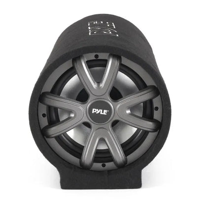 Pyle Car Audio 10 Inch 500W Carpeted Subwoofer Tube Speaker, Rear Vented Design