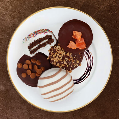 Chocolate Cookies Gift Basket - Chocolate Gift - Gourmet Dark Chocolate Gift Box - Food Gifts for Women/Men - Vegan Chocolate Gift Box - Sympathy, Birthday, Thank You, Appreciation, Holiday, Kosher