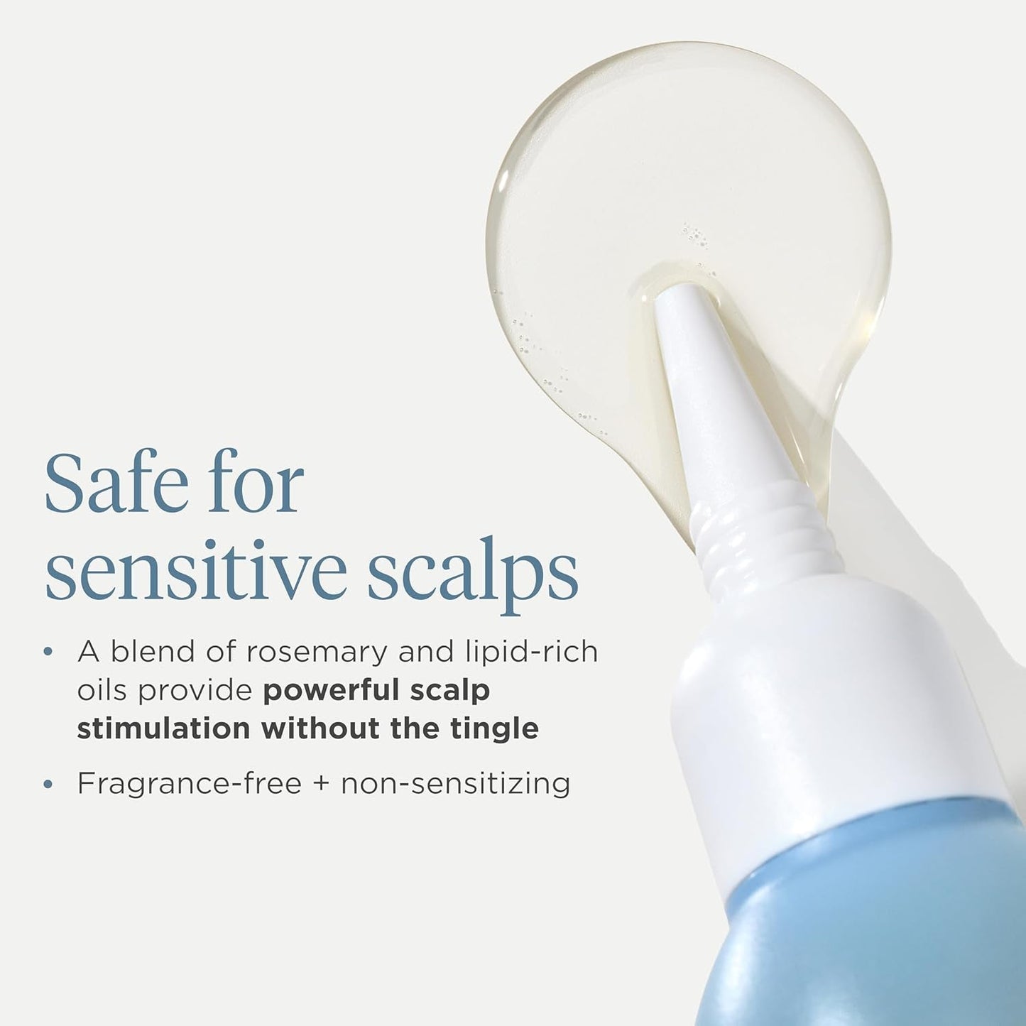 Scalp Revival Rosemary Pre-Wash Oil, Hair and Scalp, Dry Scalp Treatment for Stronger and Longer Hair, Soothe Dry Scalp, Lipids and Vitamins, Deep Moisture, Vegan, Cruelty-Free, 3.4 Fl Oz