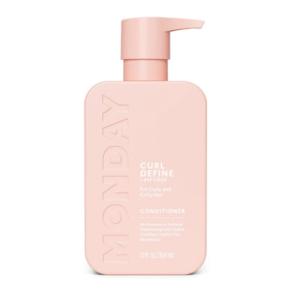 Curl Define Conditioner 12Oz, Nourishing Curls, Coconut Oil, Shea Butter, Enhancing Shine and Strengthening Hair