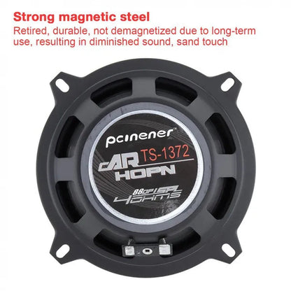 2Pcs 5 Inch 350W Car Coaxial Auto Audio Music Stereo Full Range Frequency Hifi Speakers Non-Destructive Installation