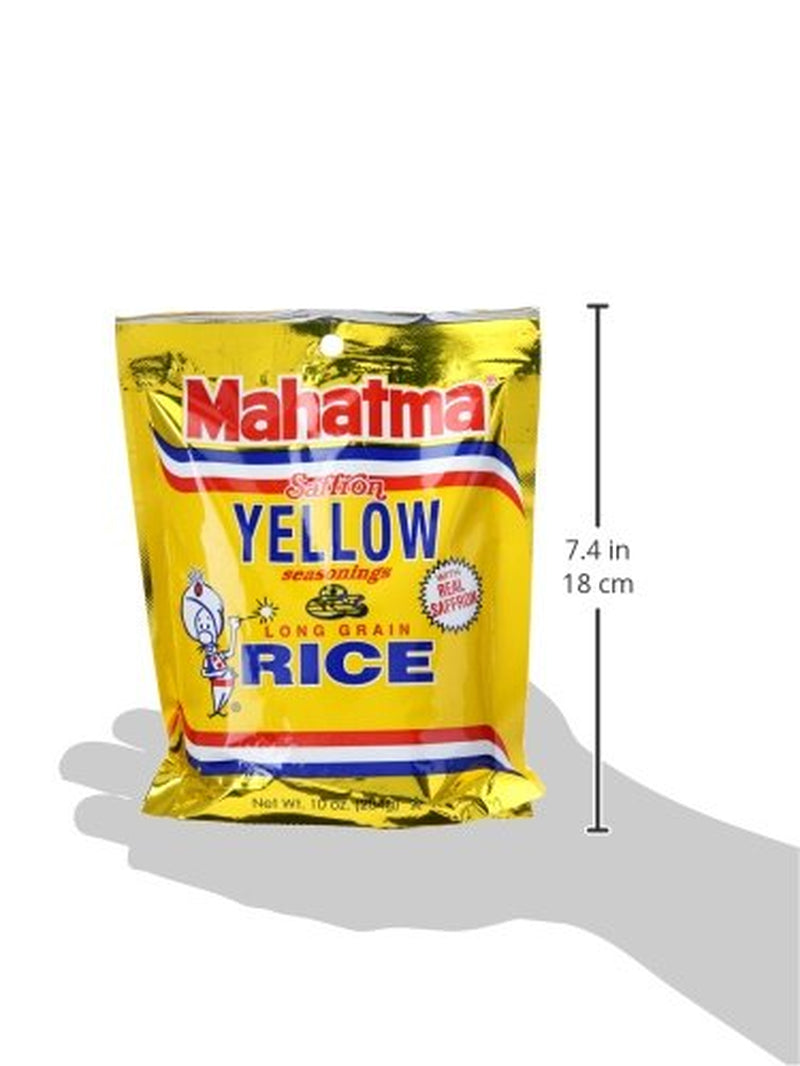 Yellow Seasonings & Long Grain Rice, Gluten-Free, Non-Gmo, Vegan, 10 Oz Bag