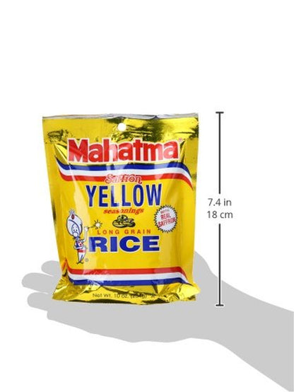 Yellow Seasonings & Long Grain Rice, Gluten-Free, Non-Gmo, Vegan, 10 Oz Bag