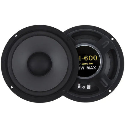 2PCS 6 Inch 600W 2-Way Car Hifi Coaxial Speakers Vehicle Door Auto Audio Music Stereo Full Range Frequency Speakers