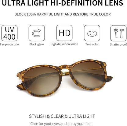 Vintage round Sunglasses for Women Men Classic Retro Designer Style