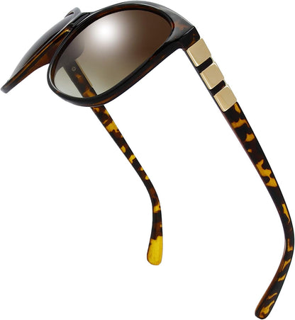 Women'S Oversized Square Jackie O Cat Eye Hybrid Butterfly Fashion Sunglasses - Exquisite Packaging