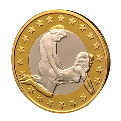 Special Offer Sale Sex Euros Coins Mix Order Pure Gold Coins Euro Coins Copy