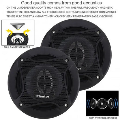 TS-A1372E 5 Inch 300W Car Hifi Coaxial Speaker Vehicle Door Auto Audio Music Stereo Full Range Frequency Speakers for Cars