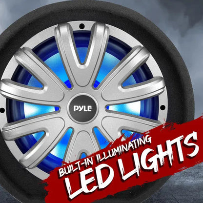 Pyle 12-Inch 600W Enclosed Car Audio Subwoofer Tube Speaker System (Open Box)