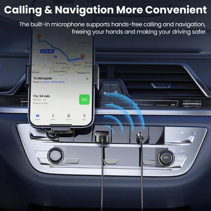 Toocki USB Bluetooth 5.0 Aux Adapter Wireless Car Receiver 3.5Mm Jack Audio Handsfree for Car Kit Speaker Transmitter