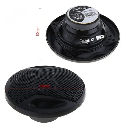 2Pcs TS-G1041R 4 Inch 250W Car Hifi Coaxial Speakers Vehicle Door Auto Audio Music Stereo Full Range Frequency Speakers for Cars