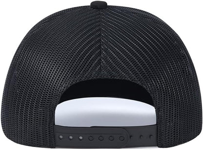 Trucker Hat - Mesh Snap Back - Unisex Adjustable Baseball Cap - Outdoor Hats for Men Women