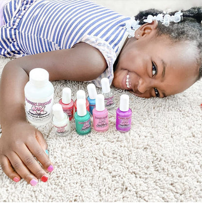 | 100% Non-Toxic Girls Nail Polish | Safe, Cruelty-Free, Vegan, & Low Odor for Kids | Sometimes Sweet