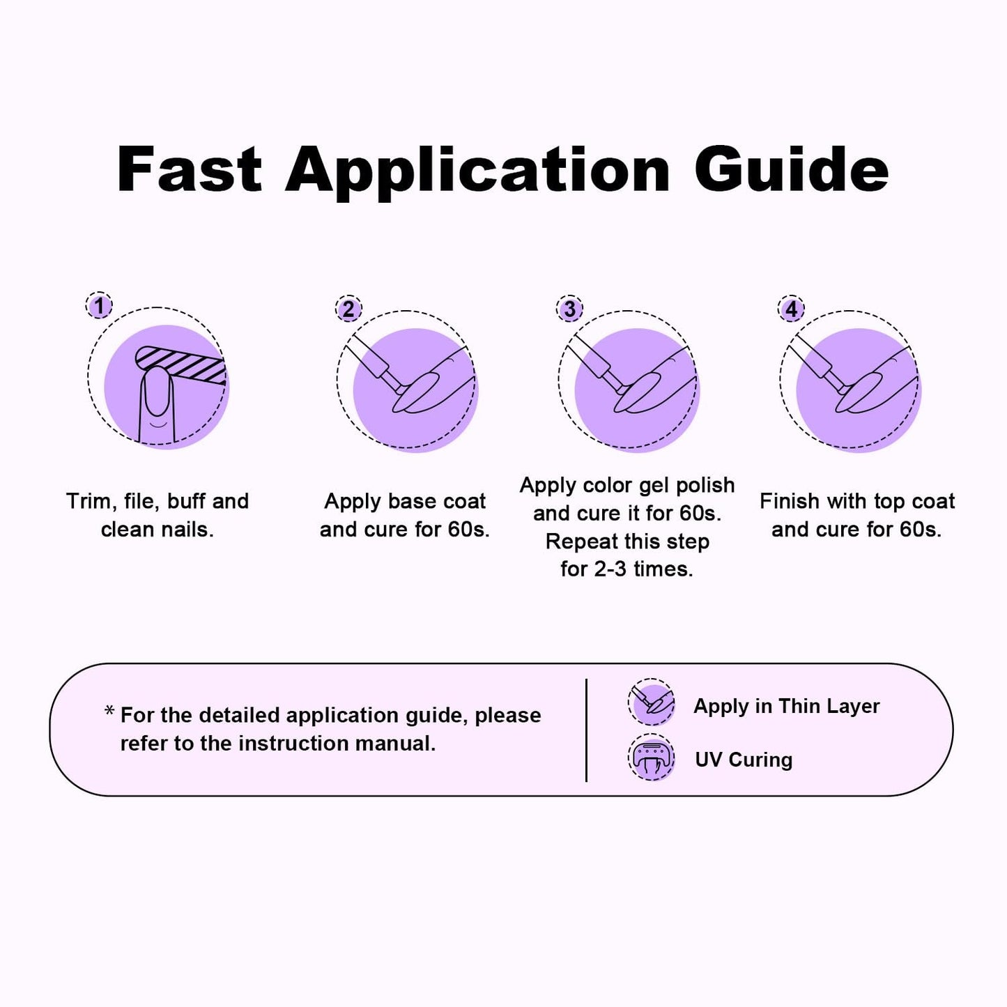 Pearlescent Gel Nail Polish Set Mermaid Dreams Iridescent Shell Glitter Gel Polish 6 Colors Pink Blue Green Purple Gold Shimmer Swirl Thread Effect Soak off LED UV Curing Requires Home Salon