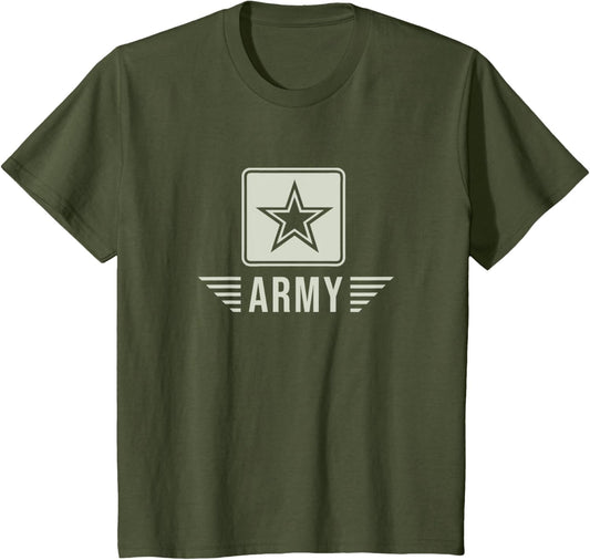 Kids Army Shirts for Boys Military Shirts for Boys USA Tactical T-Shirt