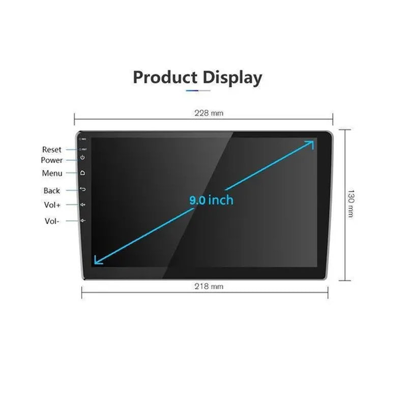 PODOFO New【2+32G】【For Mercedes-Benz ML 2012-2015】2Din Android 11 Car Stereo Radio 9'' HD Touch Screen Car MP5 Player Autoradio GPS Support Hifi WIFI Bluetooth Mirror Link FM/RDS Radio with AHD Camera& DVR