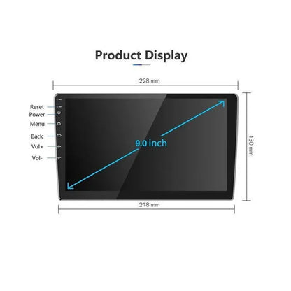 PODOFO New【2+32G】【For Mercedes-Benz ML 2012-2015】2Din Android 11 Car Stereo Radio 9'' HD Touch Screen Car MP5 Player Autoradio GPS Support Hifi WIFI Bluetooth Mirror Link FM/RDS Radio with AHD Camera& DVR