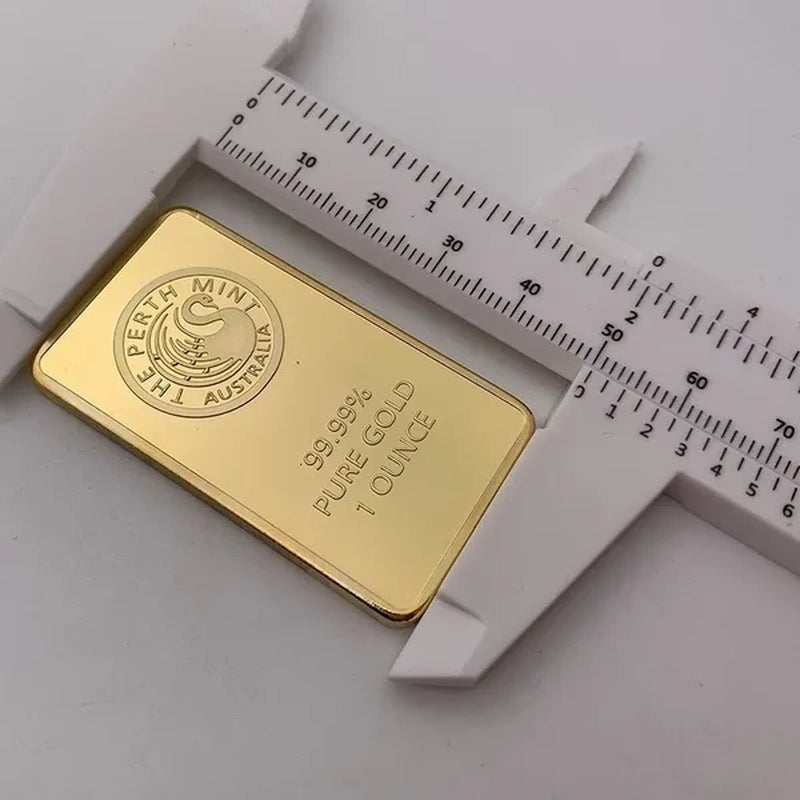 Box Gold Coin Commemorative Coin 30G 1PCS Gold-Plated 999.9 Copy Commemorative Coin Collection Crafts