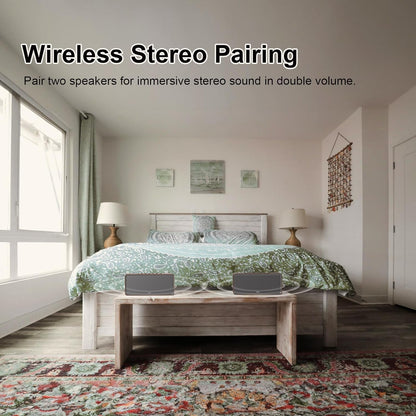 Soundbox XL Bluetooth Speaker with Subwoofer, 32W Loud Sound with Booming Bass, Dual DSP Technologies, 10H Playtime, USB-C, TWS, 2.1 Audio Channel for Home, Indoor and Office - Gold