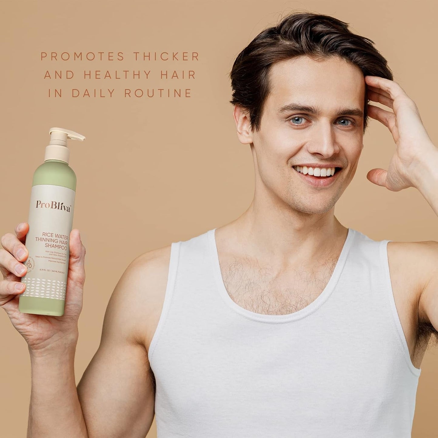 Rice Water Thinning Hair Shampoo & Conditioner - anti Hair Loss - Regrowth & Thickening