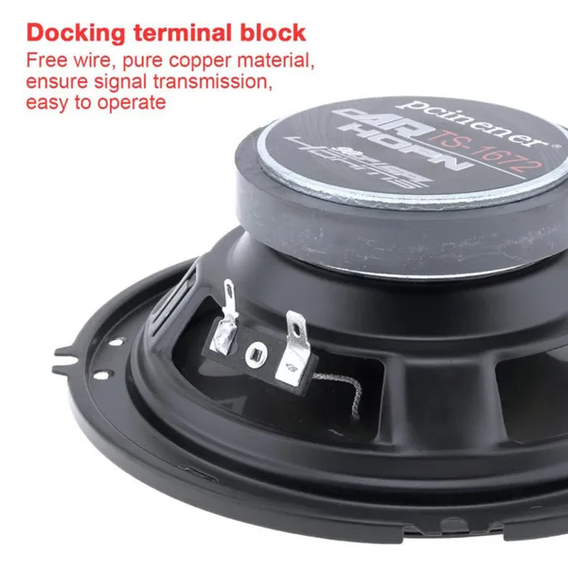 2Pcs 6 Inch 500W / 5 Inch 350W / 4 Inch 250W Dual-Cone Car Coaxial Loudspeaker Auto Audio Music Stereo Hifi Speakers