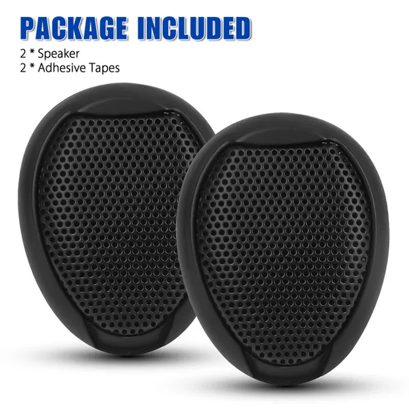 2 Pcs Universal 1000W Car Speaker Audio - Waterproof Metal Material for All Car Audio Systems