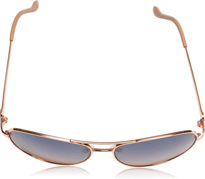 Women'S J5596 Classic Metal Aviator Pilot Sunglasses with UV400 Protection