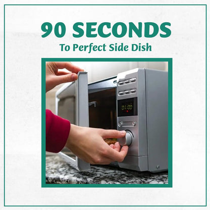 Veg Fried Rice Microwavable Rice Pack of 6, 8.8Oz Instant Rice Ready in 90 Seconds - Dinner Sides | Vegetable Rice | Ready to Eat | Prepared Foods | Side Dish | Flavored Rice