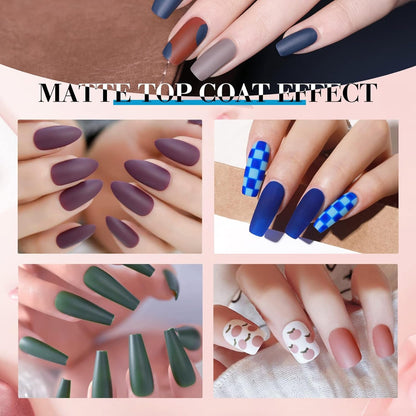 VENALISA VIP2 Set 60 Colors 7.5Ml Gel Nail Polish Kit with Base Top Matt Coat,Soak off UV LED Nail Gel Polish with Colors Card Nail Art Starter Manicure Salon