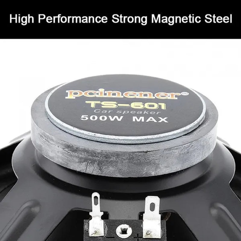 6.5 Inch 500W Car Hifi Coaxial Speaker Vehicle Door Auto Audio Music Stereo Full Range Frequency Speaker