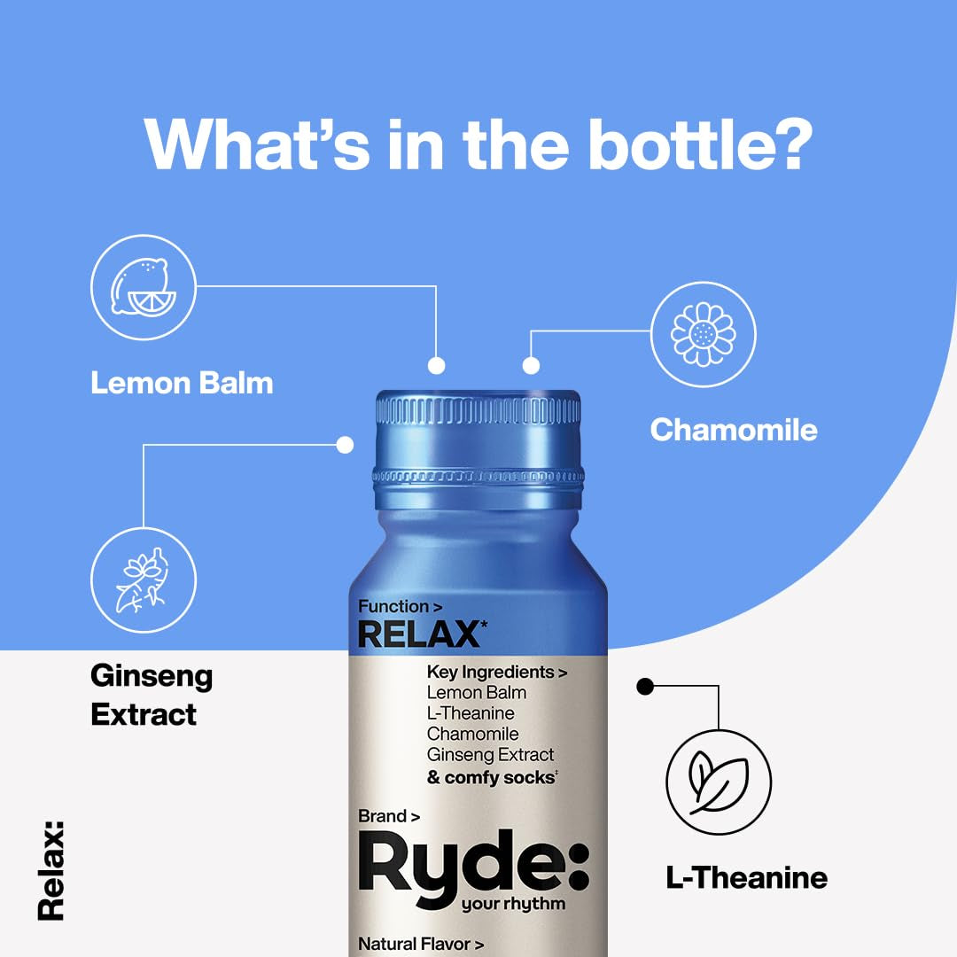 : Discovery Pack | Energize, Focus & Relax Shots | Green Tea Caffeine, Taurine, Ginseng, B Vitamins, L-Theanine, Lemon Balm, Chamomile | 0 Calories, 0 Sugar | Variety Pack – Try Them All (6 Pack)