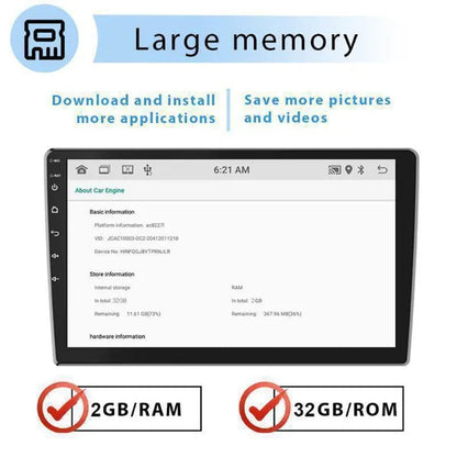 HIKITY NEW [Android 11 & 2+32G] 9" Autoradio for Mercedes-Benz ML320 2003-2005 2 Din Android 11 GPS Navigation Car Audio Radio Stereo