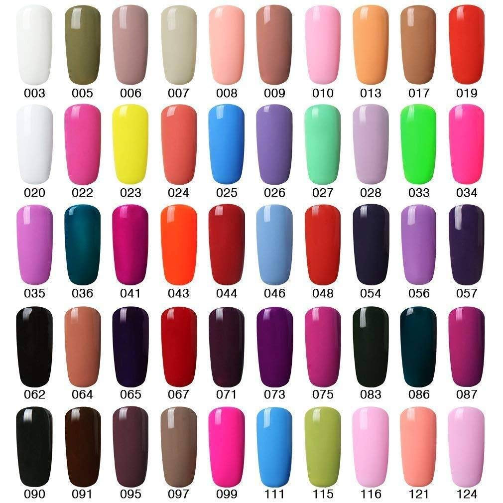 Soak-Off UV LED Gel Polish Nail Art Manicure Lacquer Thistle Color 028