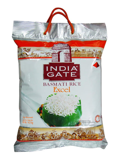 '- White Basmati XL Rice - Excel, 10 Pound