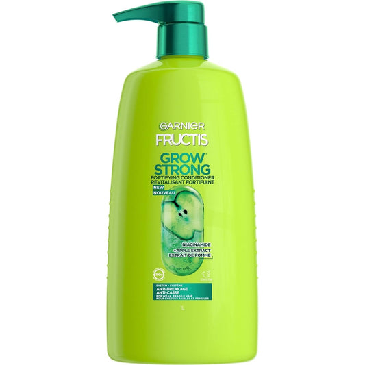 Fructis Grow Strong Conditioner, 33.8 Fl Oz, 1 Count (Packaging May Vary)
