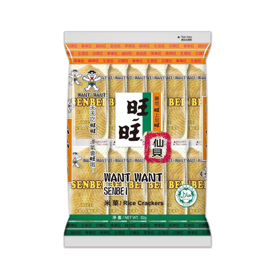 Want-Want Senbei Rice Crackers 112G(3.95Oz)