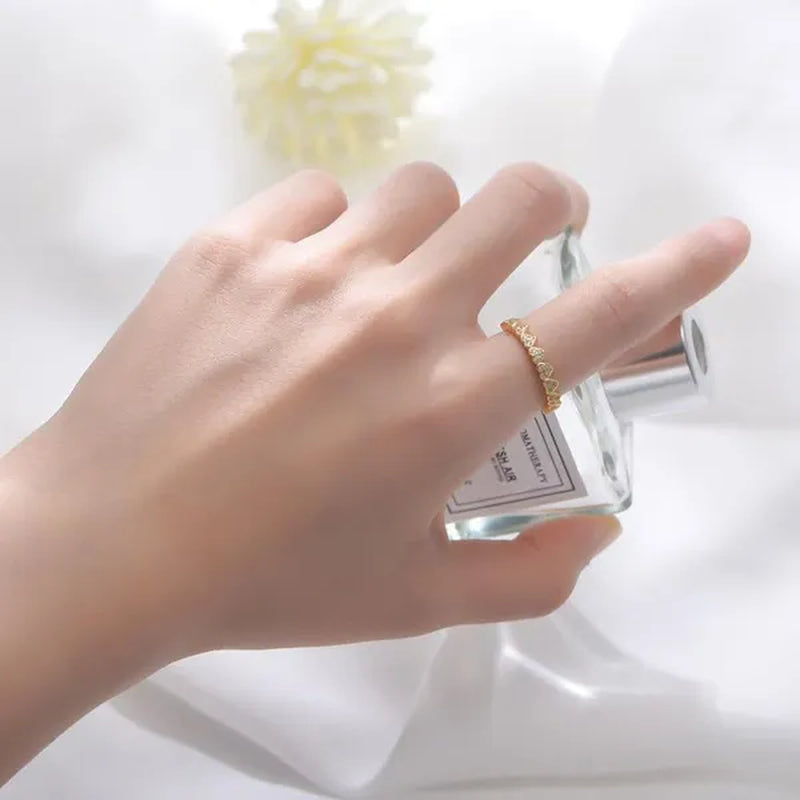 100% S925 Sterling Silver Luxury Heart Shape Zircon Micro Pave Love Ring Women's Statement Oath Finger Rings Exquisite Fine Jewelry Engagement Wedding Rings