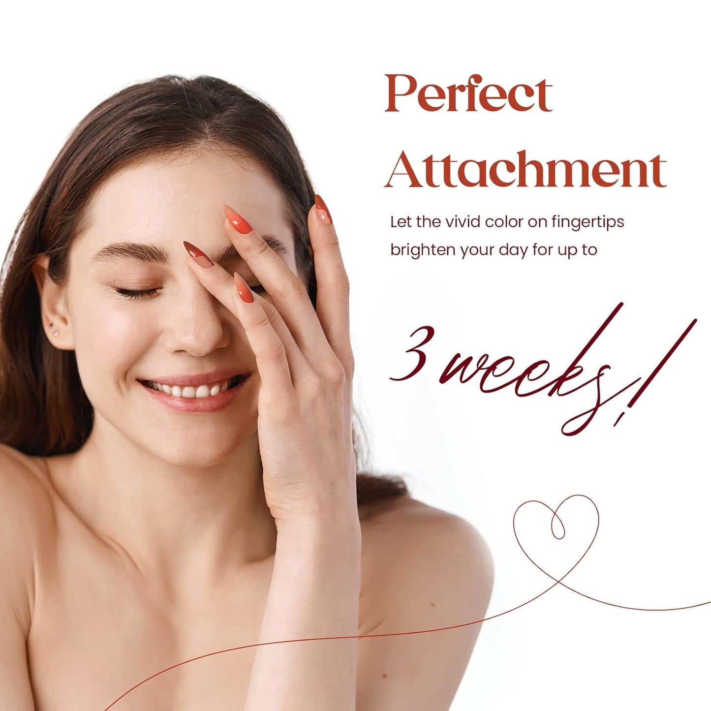 Beetles Red Gel Nail Polish Set, Caramel Collection Burgundy Red Brown Gel Nail Polish Kit 6 Colors Summer Gel Polish Nail Gel Soak off Nail Uv Lamp Manicure Gifts for Women Grils