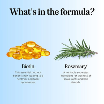 Rosemary and Biotin Shampoo for Thinning Hair - Vegan Volumizing Shampoo for Fine Hair with B Vitamins Argan Oil & Tea Tree Essential Oil - Paraben Silicone and Sulfate Free Vegan Formula (8 Fl Oz)