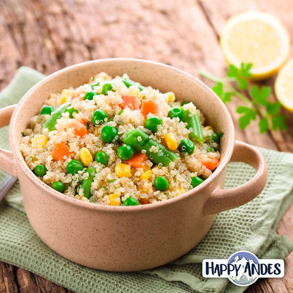 Organic White Quinoa 3 Pound -Non-Gmo,100% Peruvian, Superior Taste,Gluten-Free,Rice Replacement, Pre-Washed, Whole Grain, Usda-Certified, Complete Plant Protein, Superfoods Peru, High in Fiber&Iron, Kosher