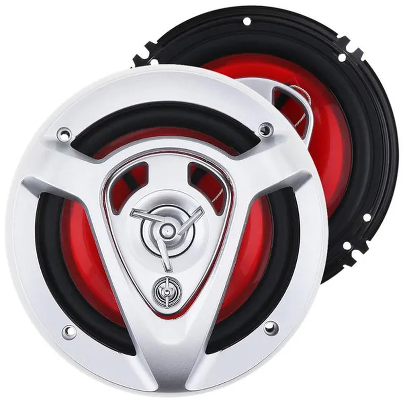 2Pcs 6.5 Inch 220W Car Hifi Coaxial Speaker Door Auto Audio Music Stereo Full Range Frequency Speakers for Cars