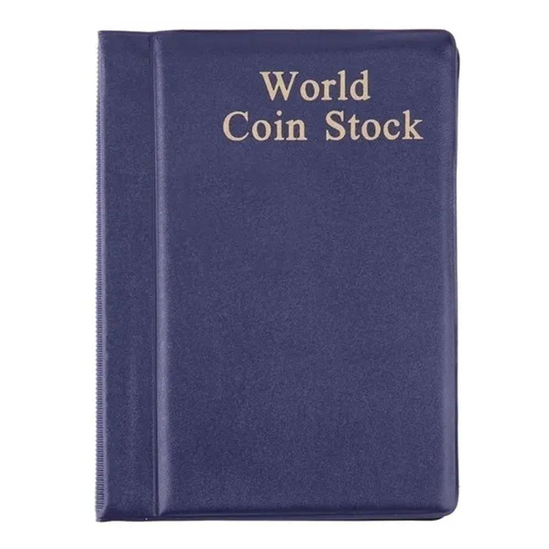 120/240 Pockets Coins Holders Medallions Badges Collecting Collection Storage Money Penny Album Book